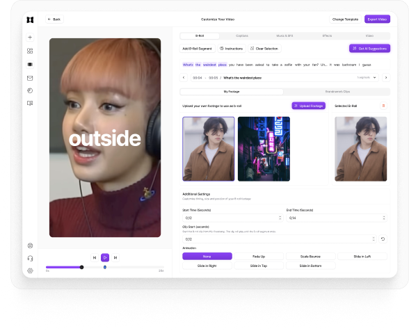 Video Editor - AI-Powered Editing